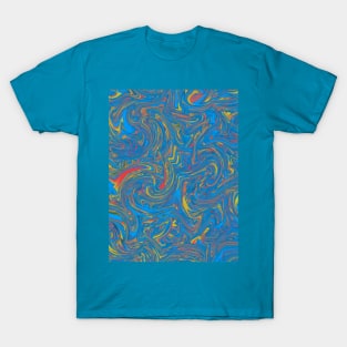 Stuck in blue. T-Shirt